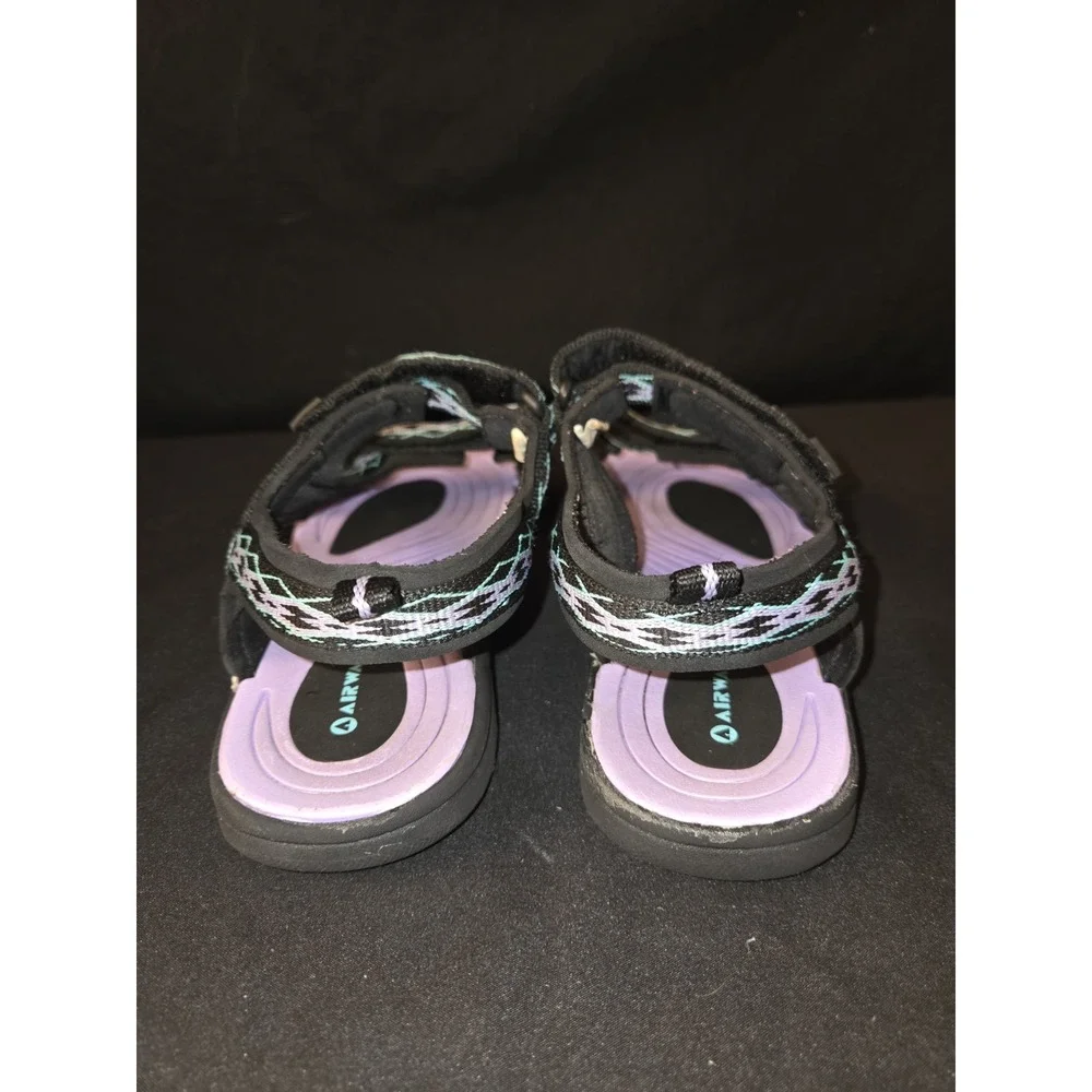 Airwalk Hiking Outdoors Waterproof Sandals Girls 5.5‎ Purple Black